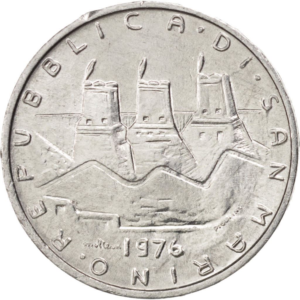 San Marino | 5 Lire Coin | FAO | Km:53 | 1976