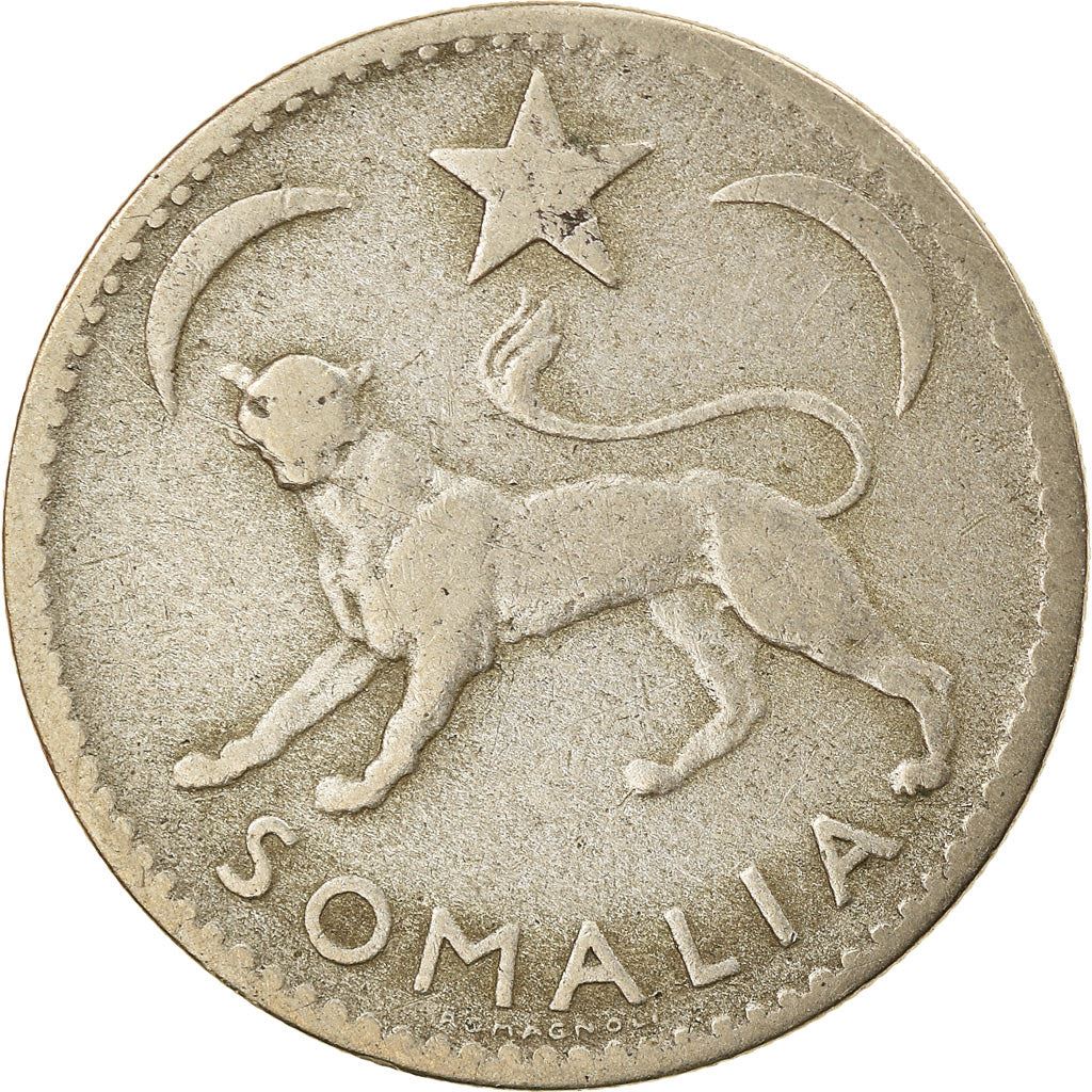 Somalia | 50 Centesimi Coin | Leopard | Km:4 | 1950