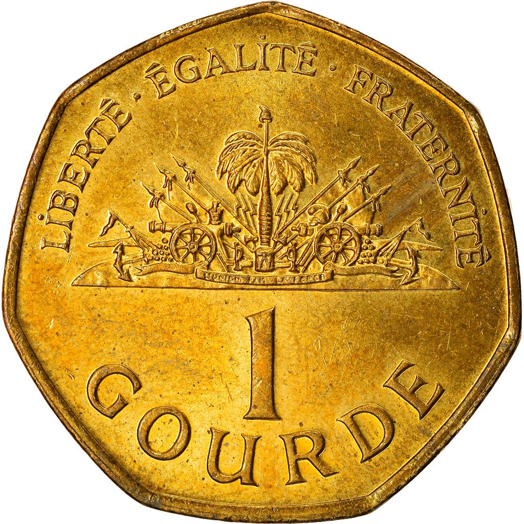 Haiti | 1 Gourde Coin | Citadelle Laferriere | Cannon | Km:155 | 1995 - 2018