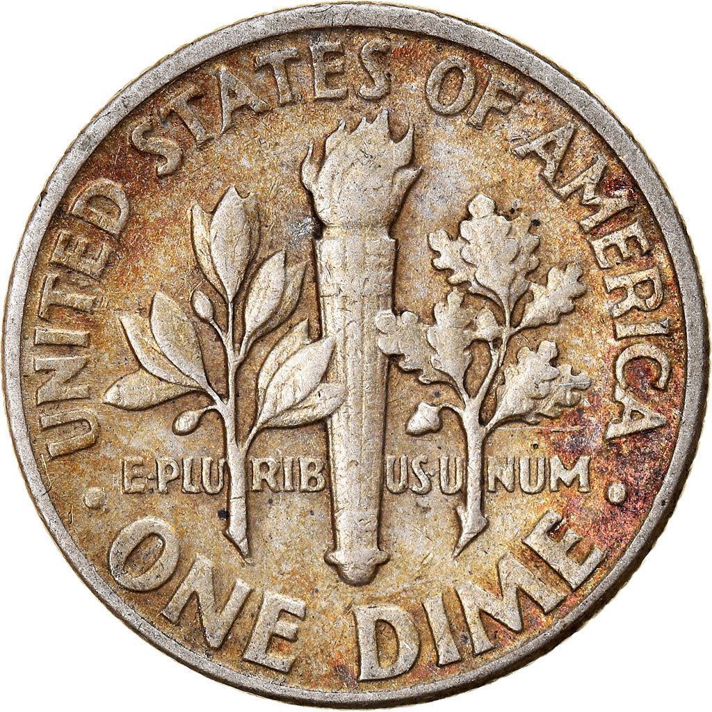 Vereinigte Staaten | 1 Dime Münze | Franklin D. Roosevelt | KM:195 | 1946 - 1964