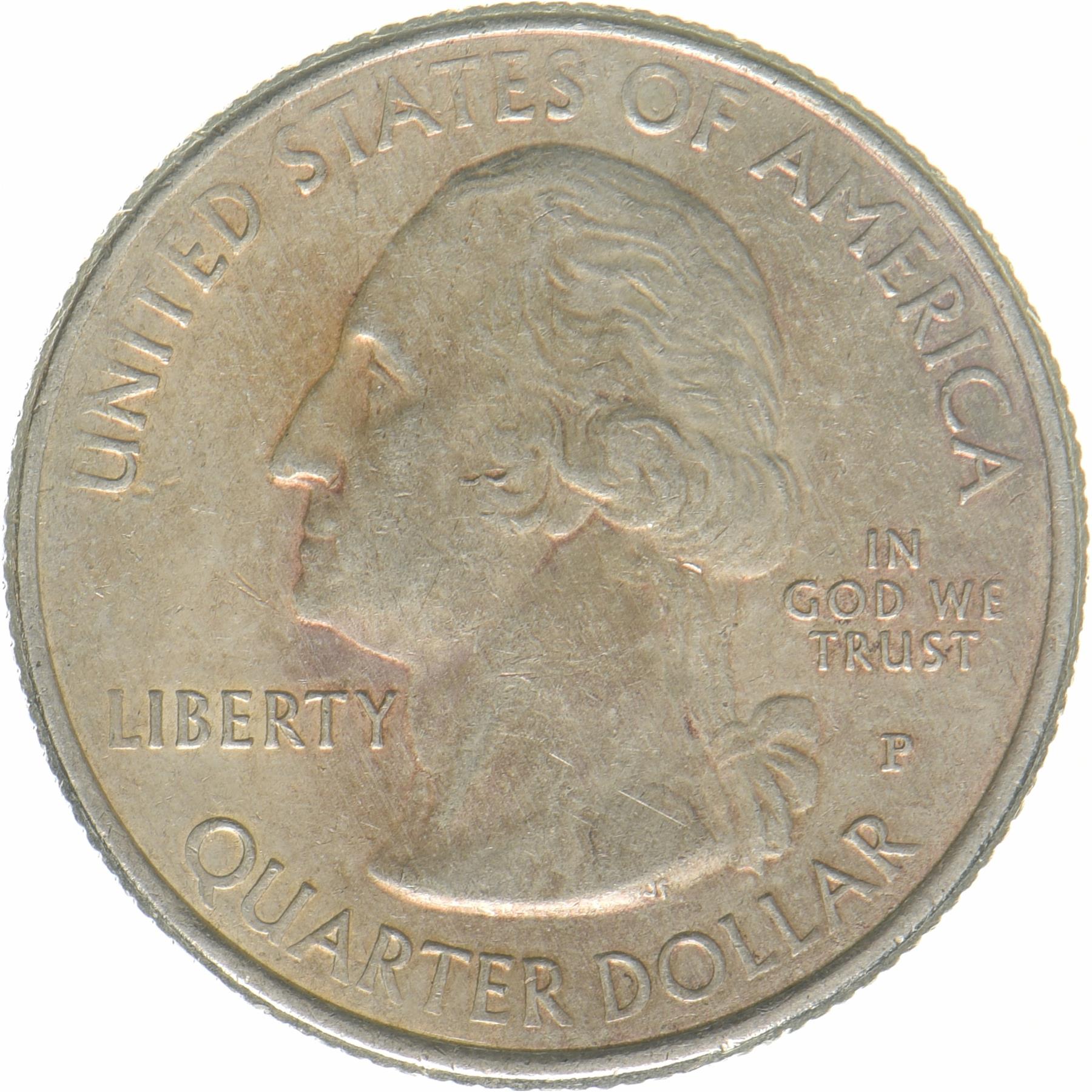 United States | 1/4 Dollar Coin | Kisatchie National Forest | KM:598 | 2015