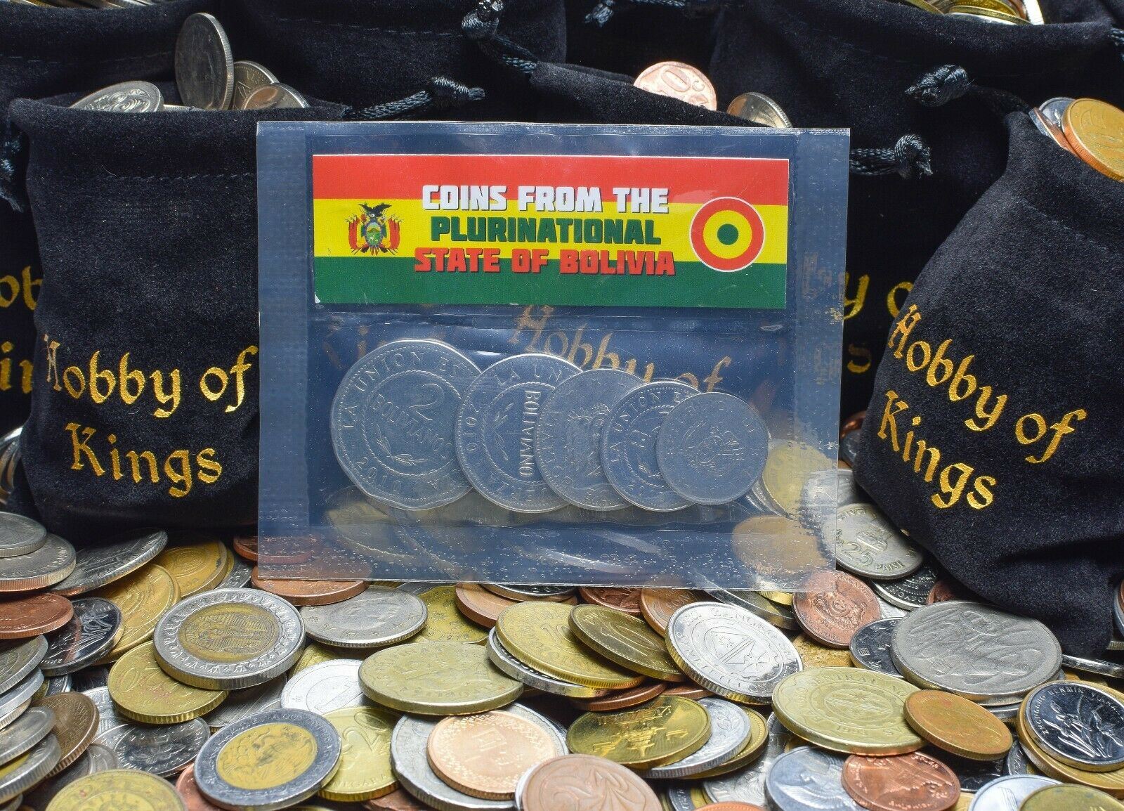5 Mixed Coins From Bolivia | 1987 - 2017
