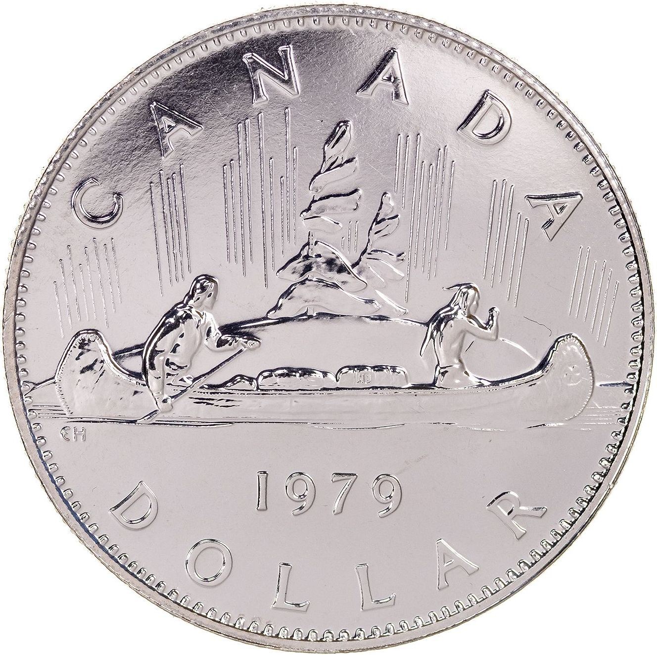 Canada | 1 Dollar Coin | Nickel | 2nd portrait | KM:120 | 1978-1987