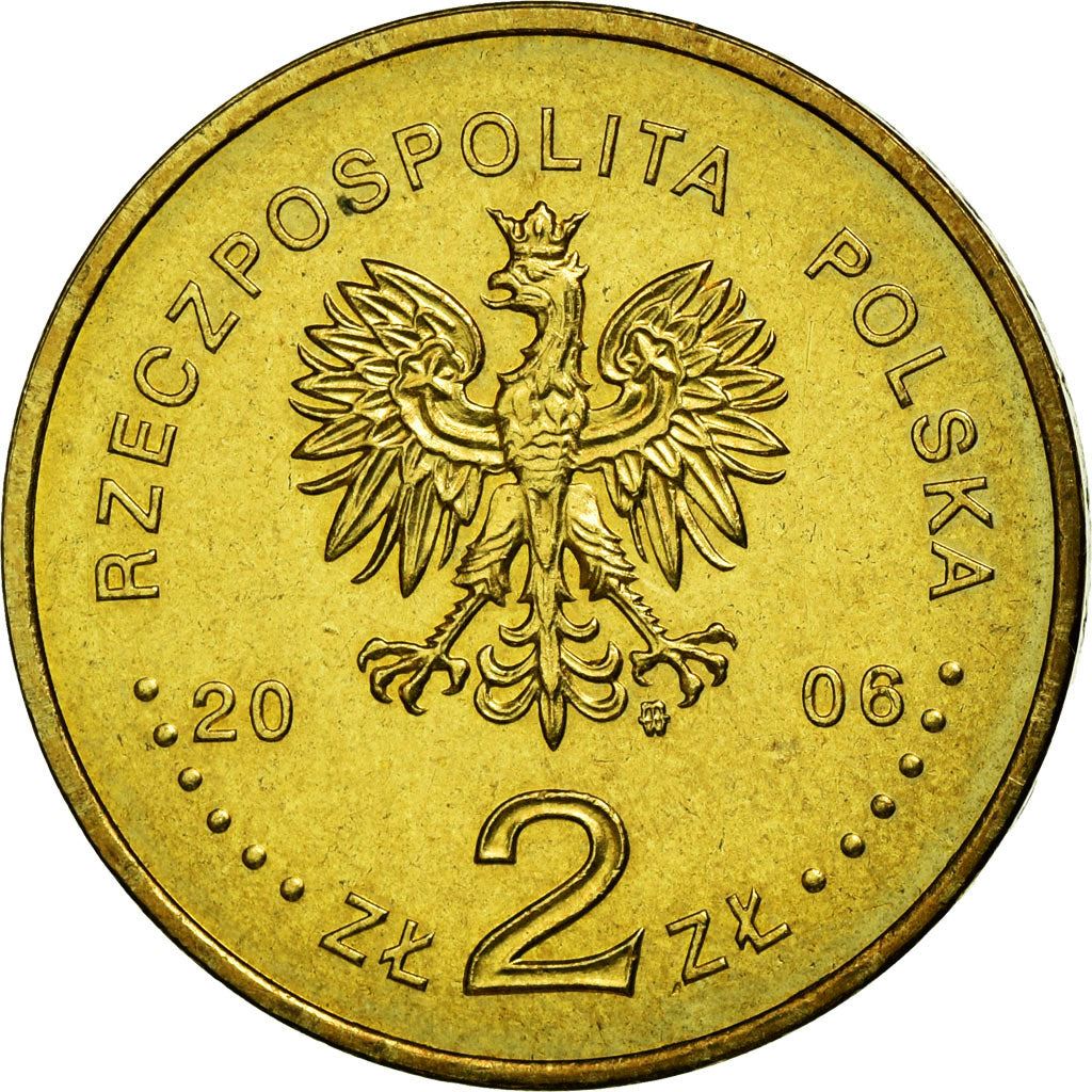Poland | 2 Zlotys Coin | World Cup | Y:606 | 2006