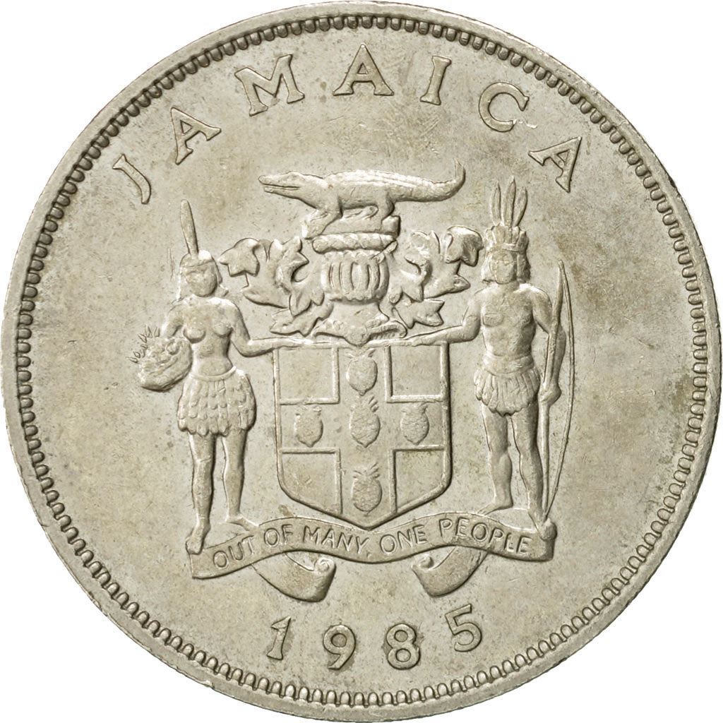 Jamaica | 25 Cents Coin | Streamertail | Km:49 | 1969 - 1990