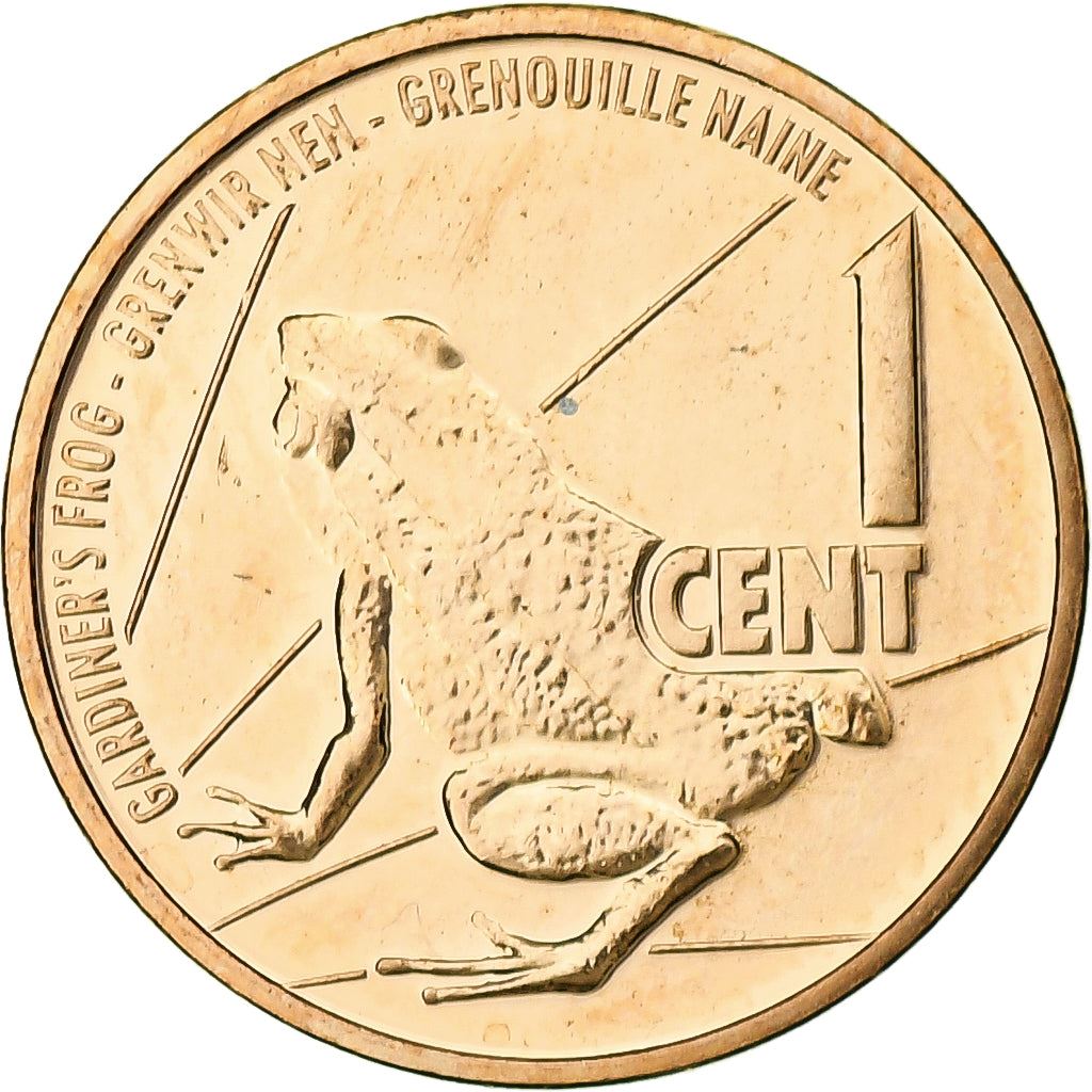 Seychelles | 1 Cent Coin | Frog | KM:176 | 2016 - 2022