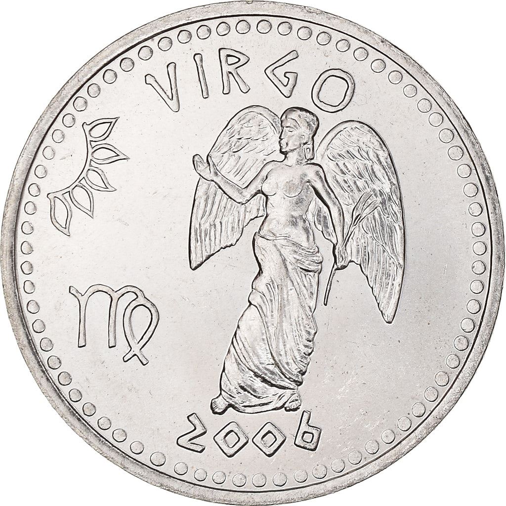 Somaliland | 10 shilling-mønt | Jomfruen | Rustfrit stål | KM:14 | 2006