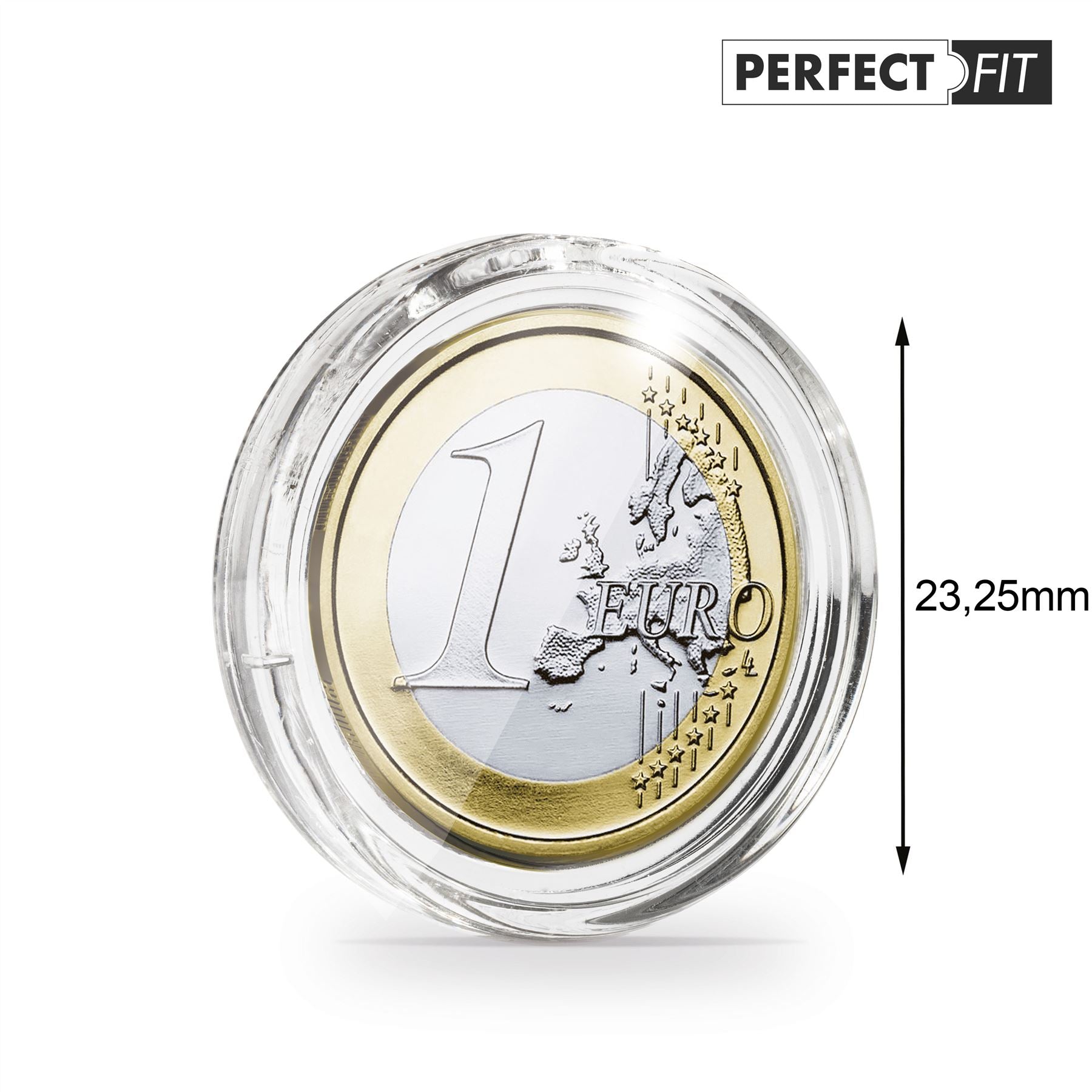 ULTRA "Perfect Fit" Rimless Coin Capsules | Perfect Fit for Specific Coins | Packs of 10