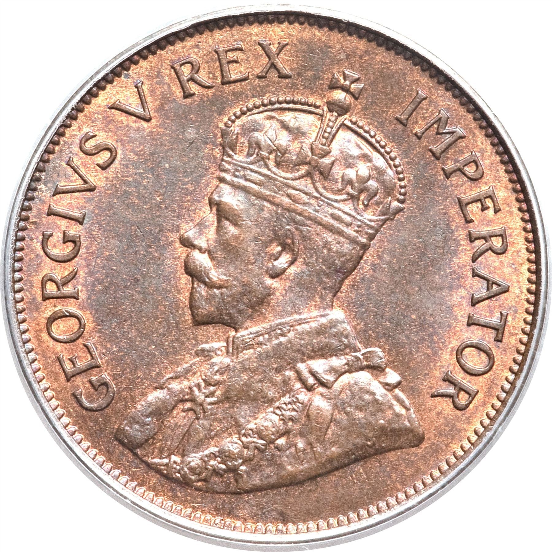 Cyprus 1 Piastre Coin | King George V | KM18 | 1922 - 1931