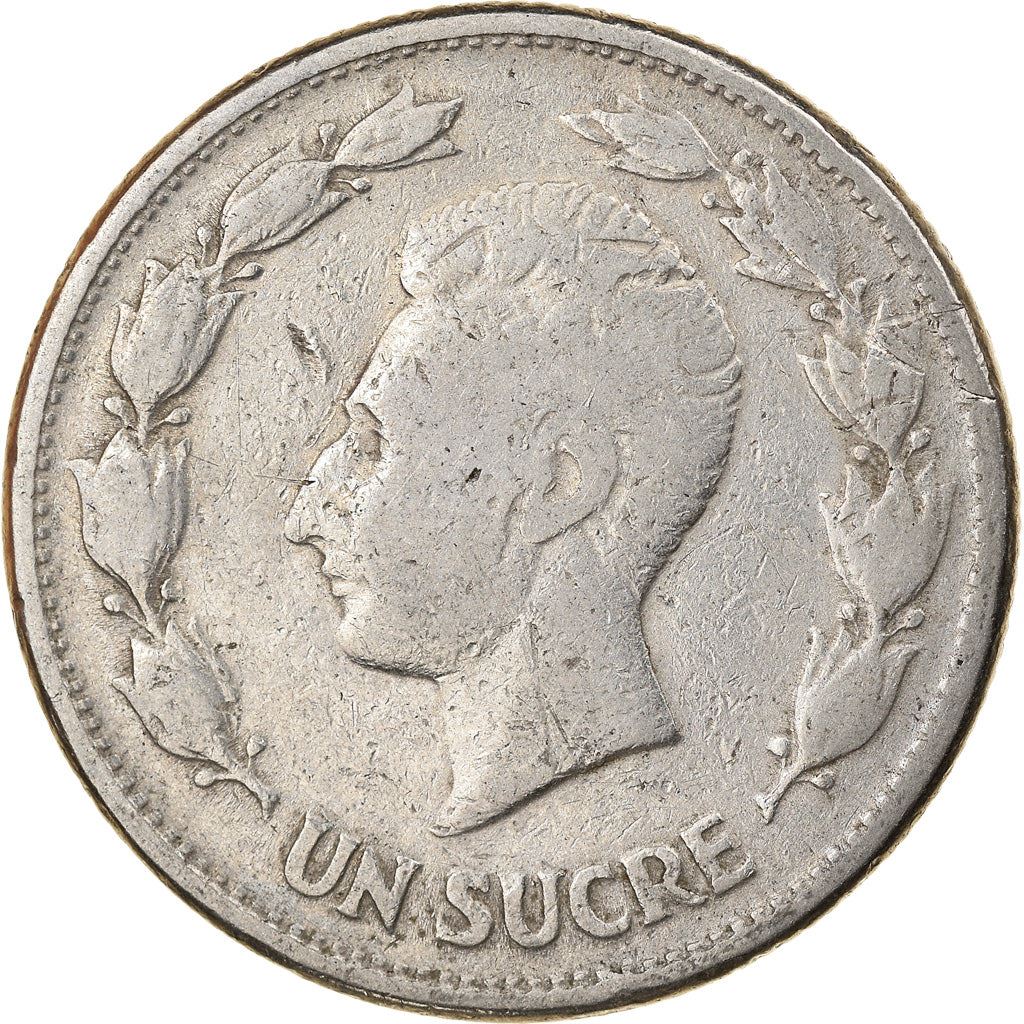 Ecuador | 1 Sucre Coin | Nickel | Military leader | KM:78.1 | 1937-1946