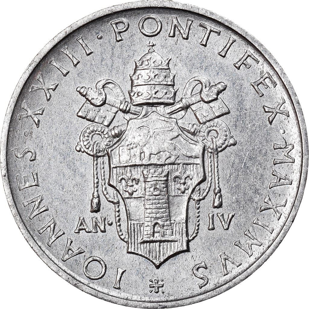 Watykan | Moneta 1 Lira | Jan XXIII | Km:67 | 1962