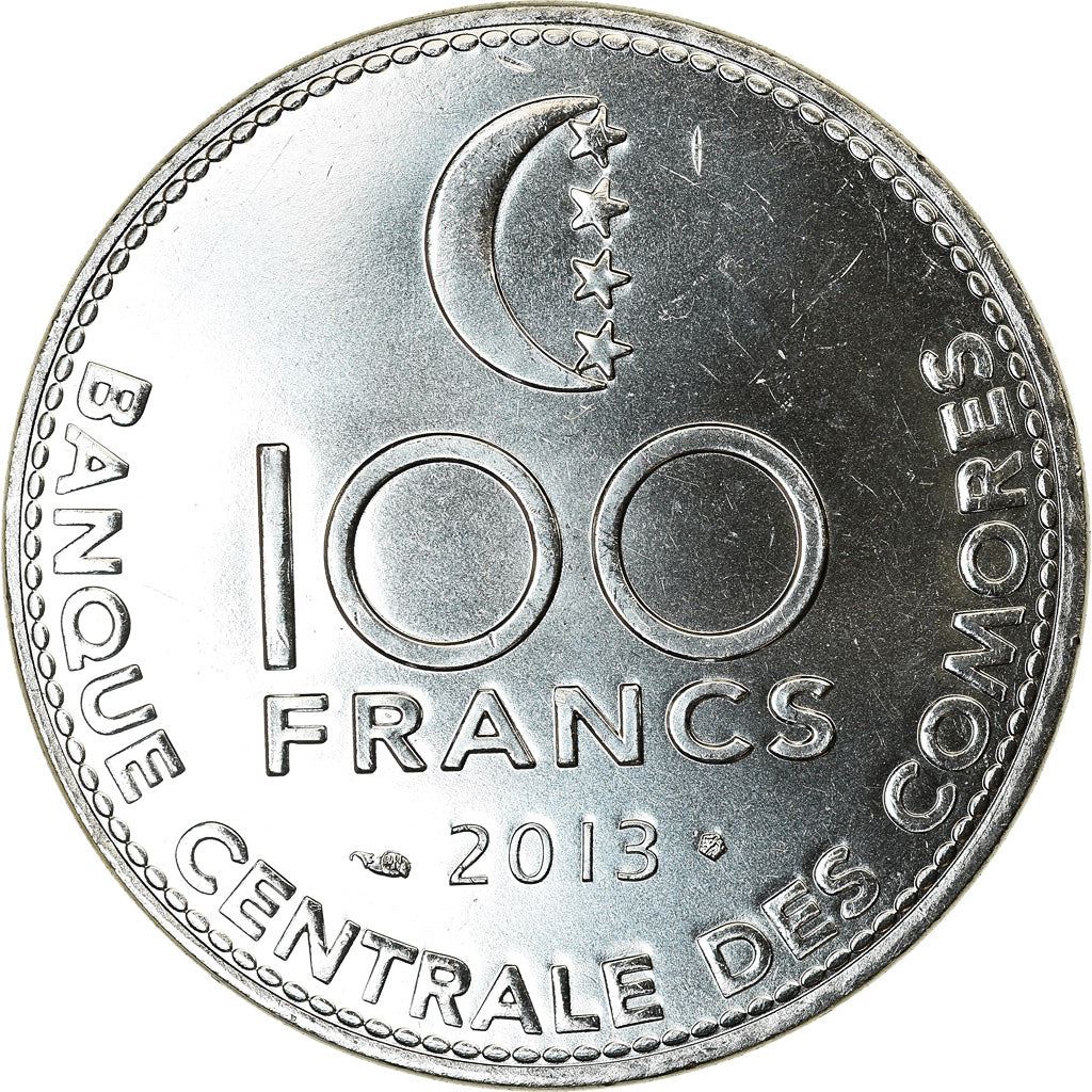 Komorerne | 100 Francs Mønt | FAO | 2013 - 2020