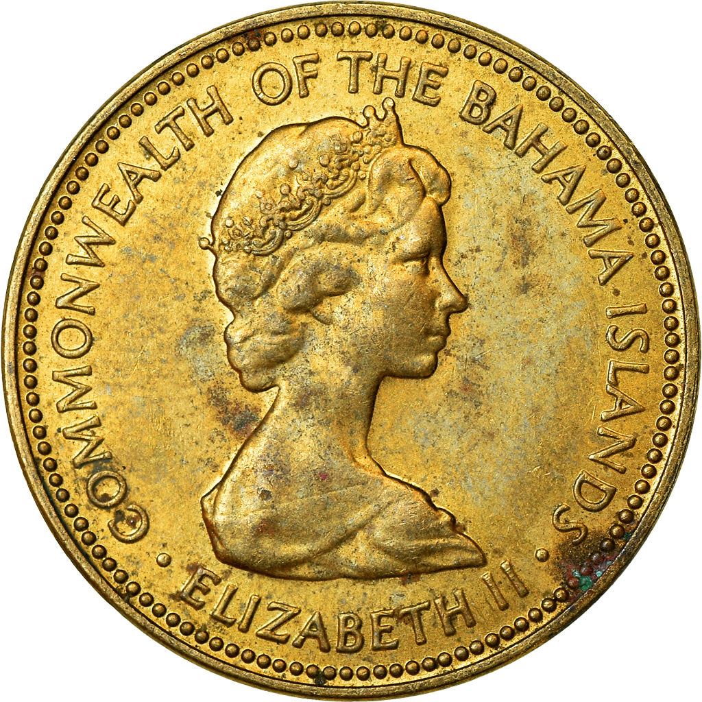 Багамы | Монета 1 цент | Морская звезда | Km:16 | 1971 - 1973