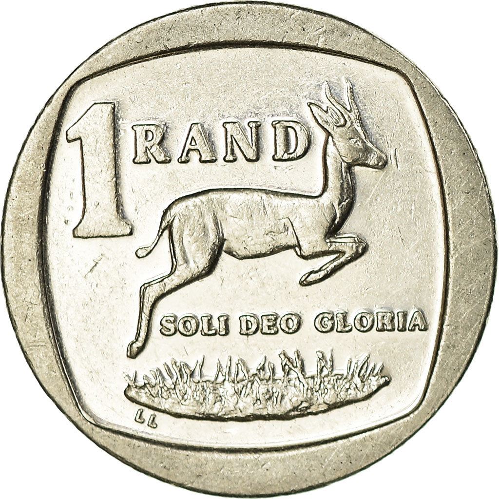 South Africa 1 Rand South Africa - Afrika-Dzonga Coin KM468 2009