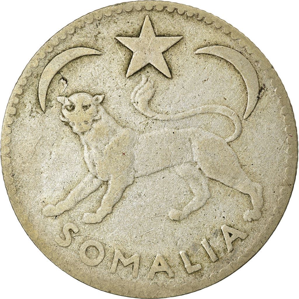 Somalia | 1 Somalo Coin | Leopard | Km:5 | 1950
