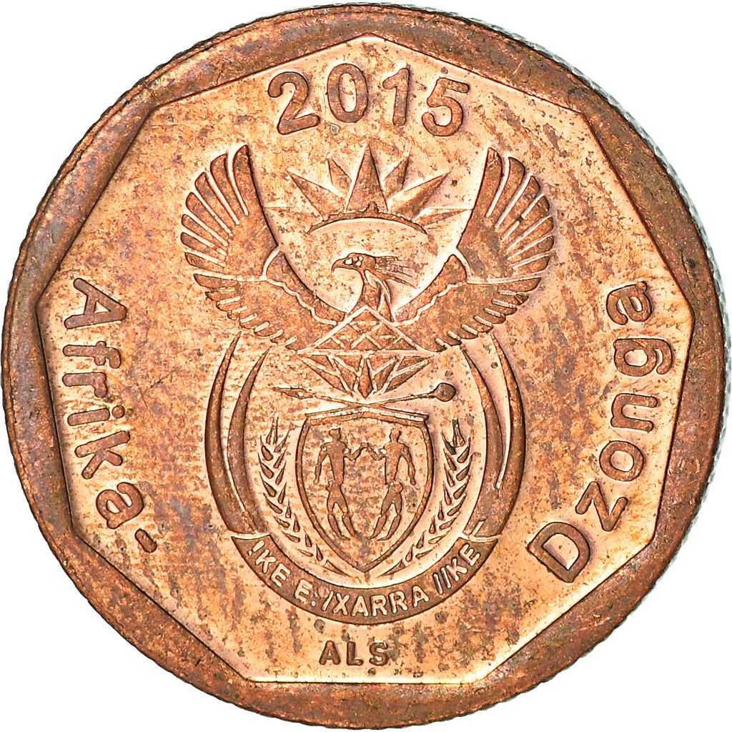 South Africa | 10 Cents Coin | Flowers | Arum Lily | Uc:13 | 2015