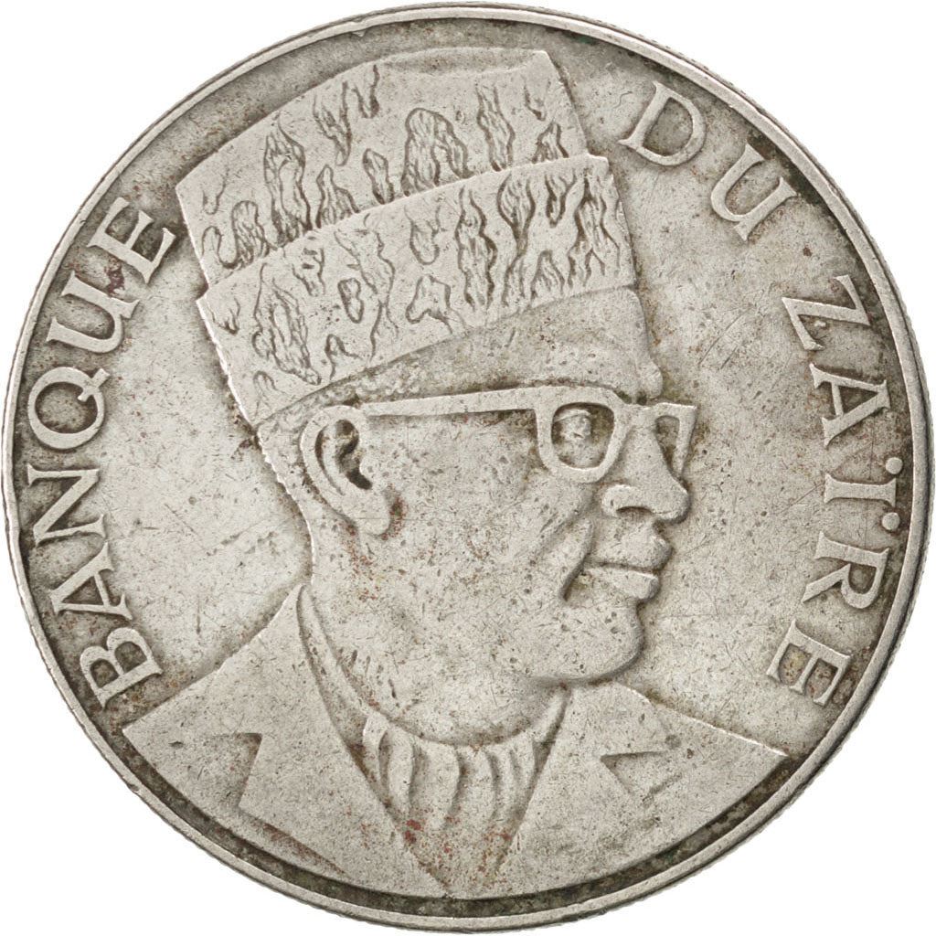 Zaire | 20 Makuta Coin | Mobutu Sese Seko | Km:8 | 1973 - 1976