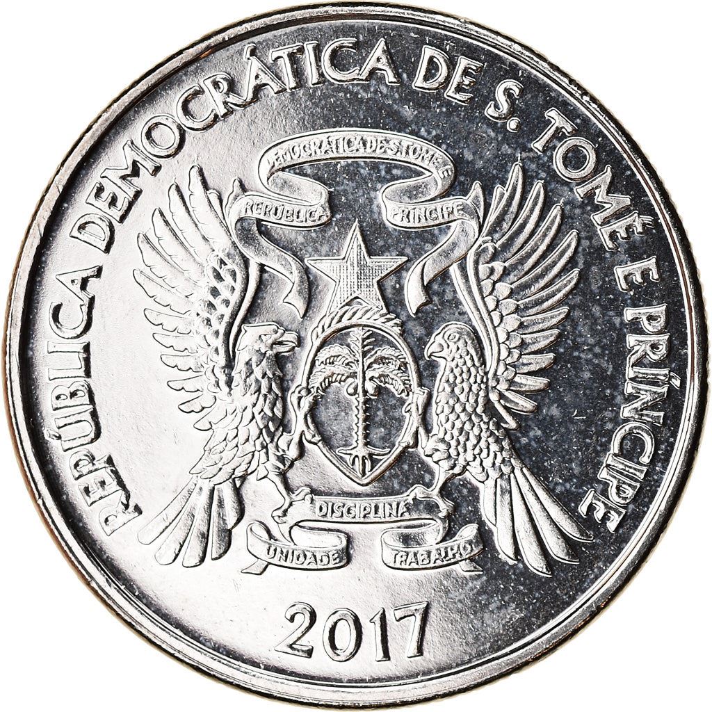 Sao Tome and Principe | 50 Centimos Coin | Gray parrot | 2017