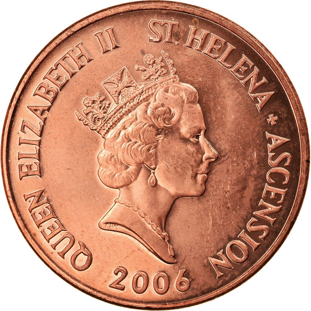 סנט הלנה ואסנשן | מטבע 2 פני | אליזבת השנייה | חמור | עצי הסקה | Km:12A | 1998 - 2022