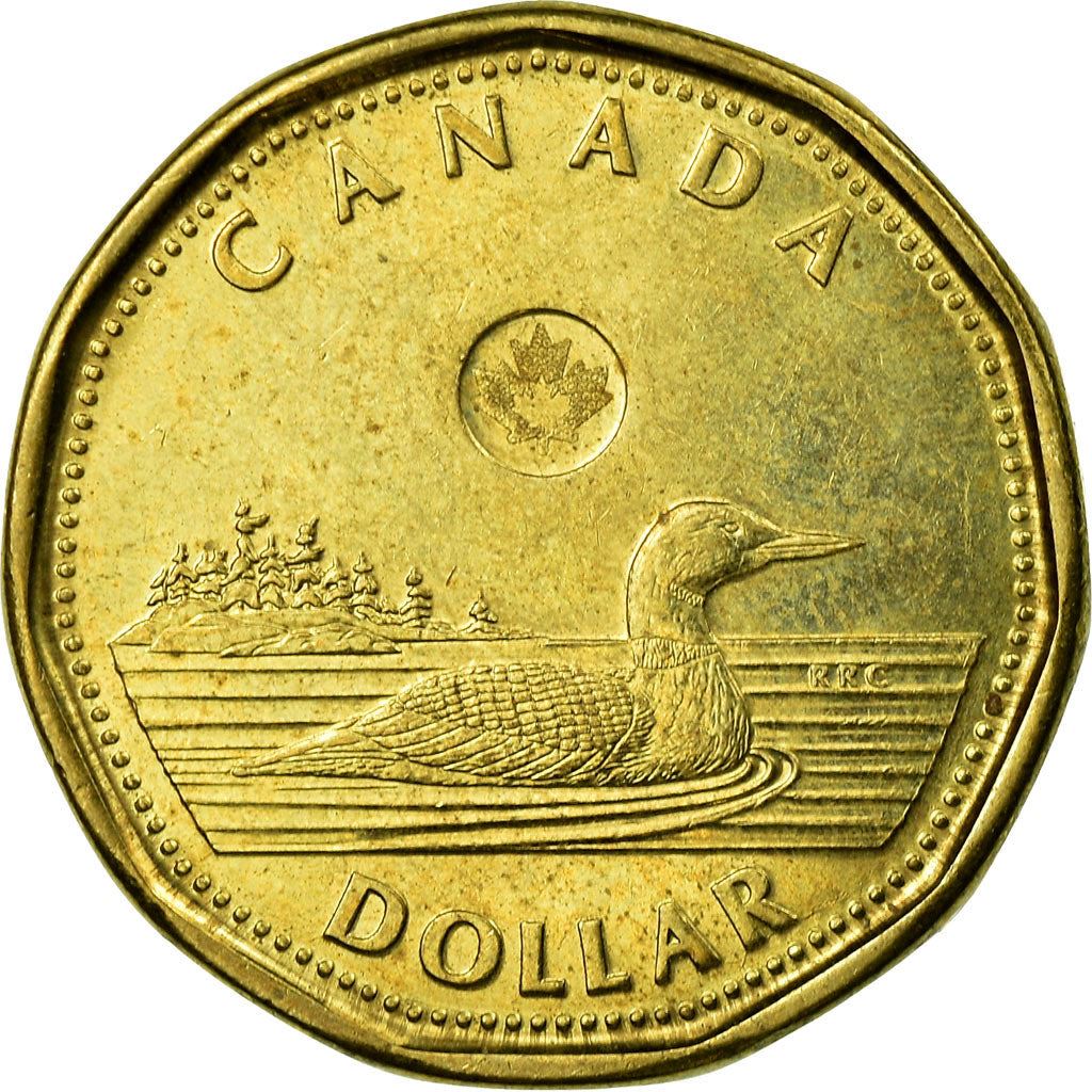 Canada | 1 Dollar Coin | Brass plated steel | 4th portrait | KM:1255 | 2012-2022