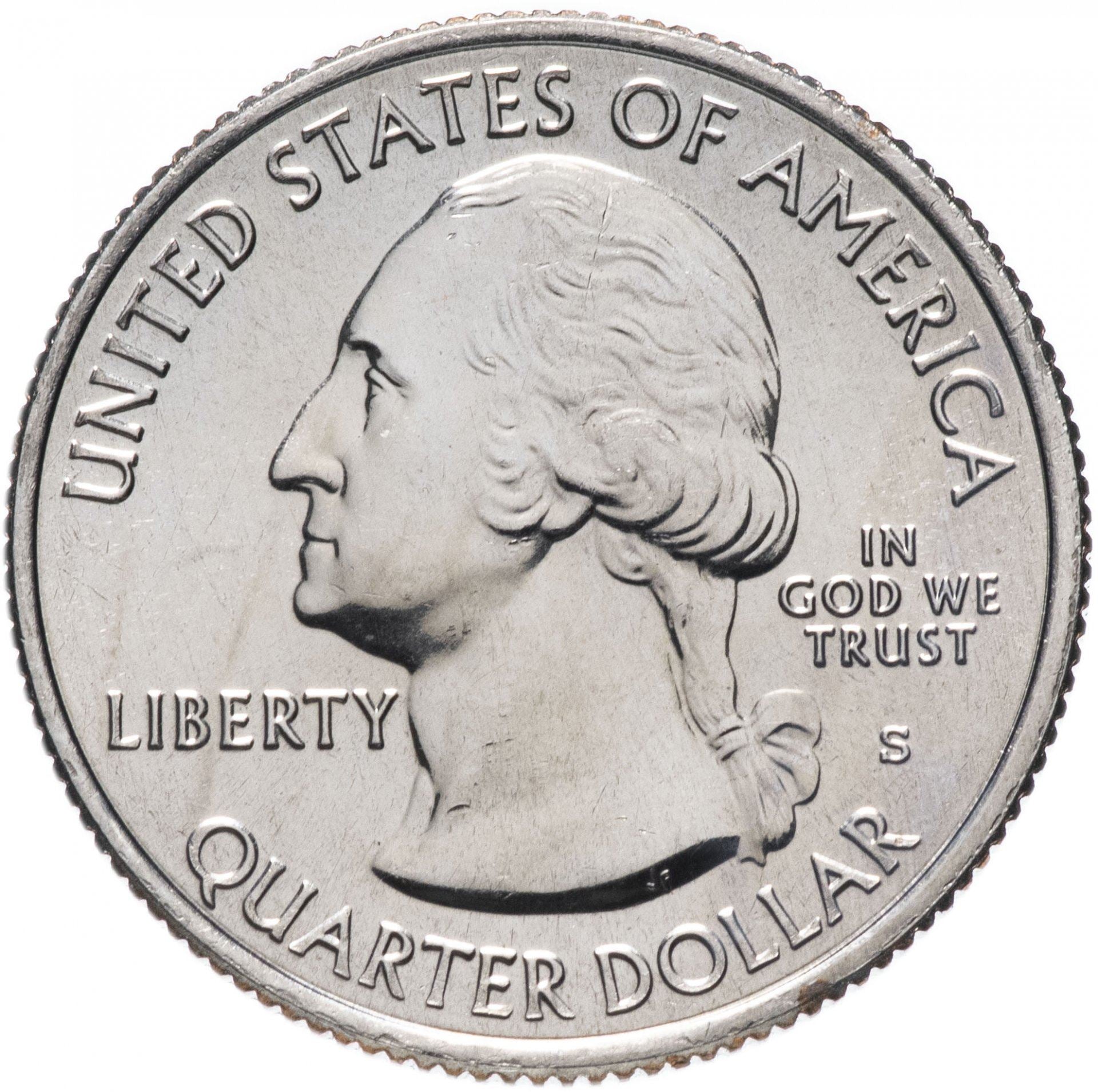 United States | 1/4 Dollar Coin | Arches National Park | Km:568 | 2014
