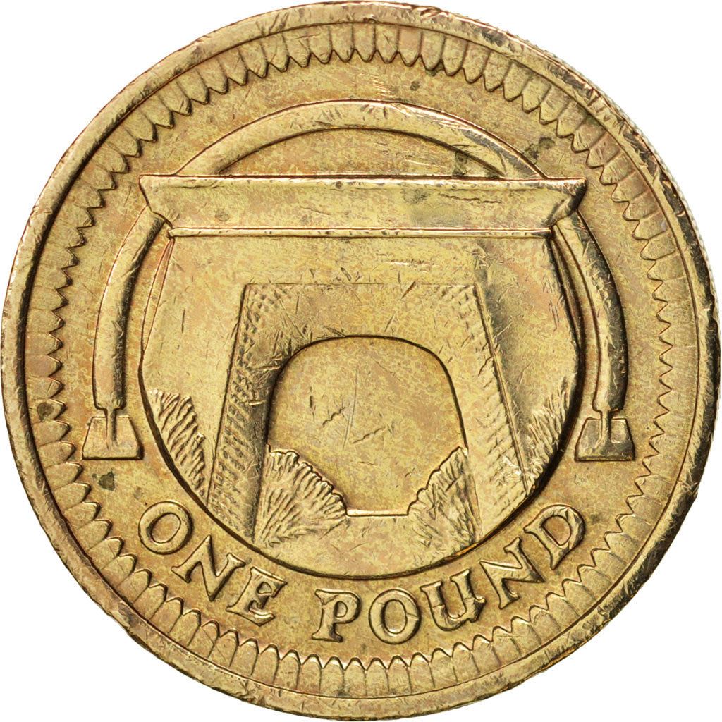 United Kingdom | 1 Pound Coin | Egyptian Arch Bridge | Km:1059 | 2006