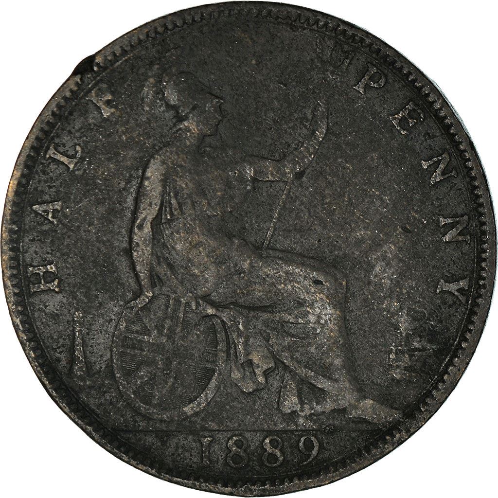 United Kingdom | 1/2 Penny Coin | Victoria | KM:754 | 1874 - 1894