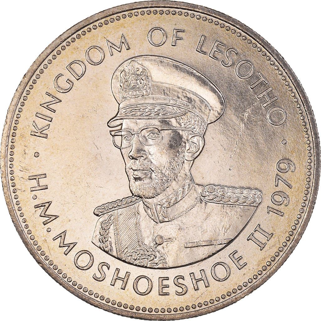 Lesotho | 1 Loti Coin | Moshoeshoe II | Copper-nickel | KM:22 | 1979-1989