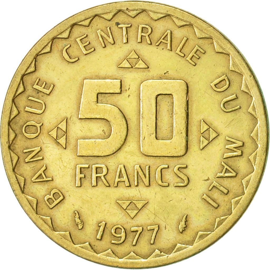 Mali | 50 Francs Coin | FAO | Km:9 | 1975 - 1977