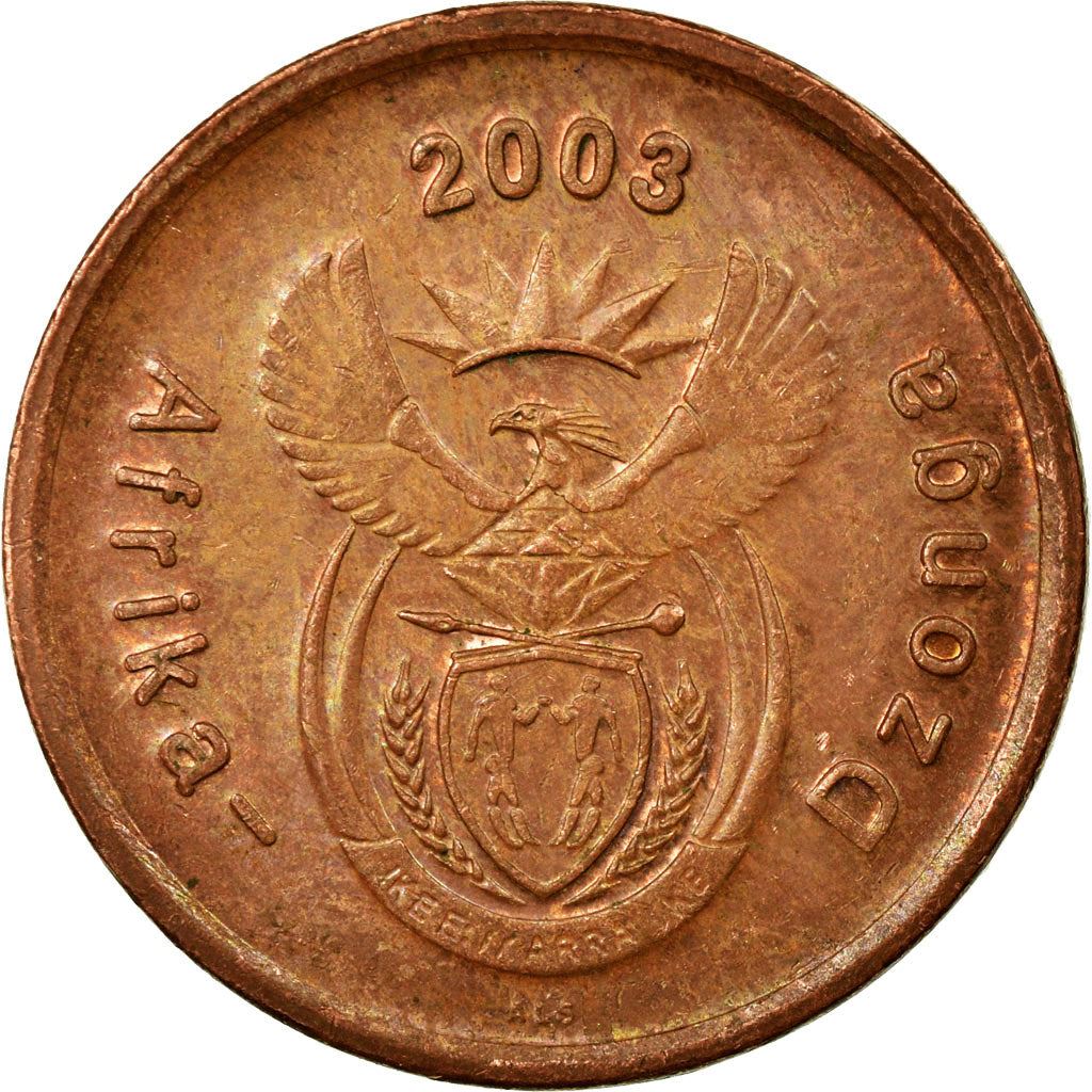 South Africa 5 Cents Tsonga Legend - Afrika-Dzonga Coin KM324 2003