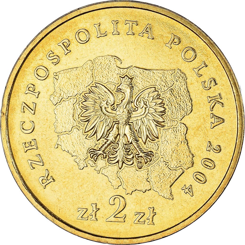 Poland | 2 Z?ote | Lubelskie Voivodeship | Eagle | KM514 | 2004