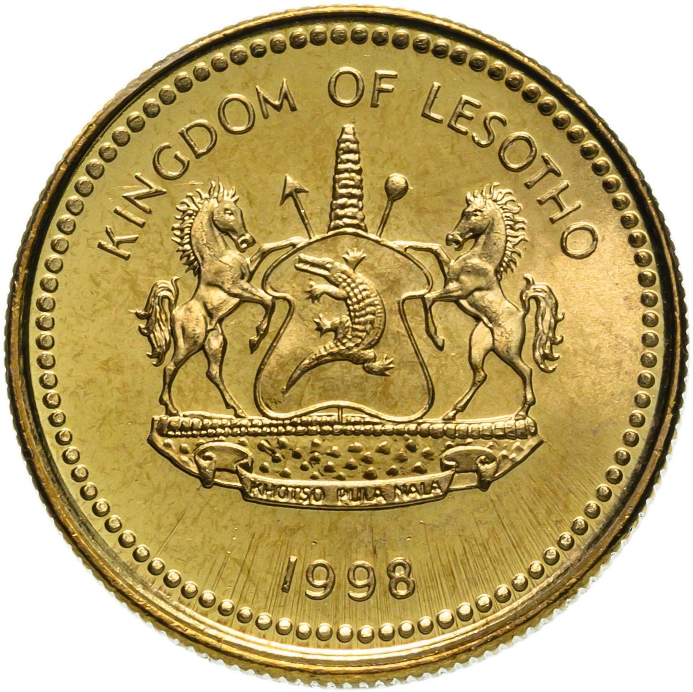 Lesotho | 20 Lisente Coin | Flora | Km:64 | 1998 - 2023
