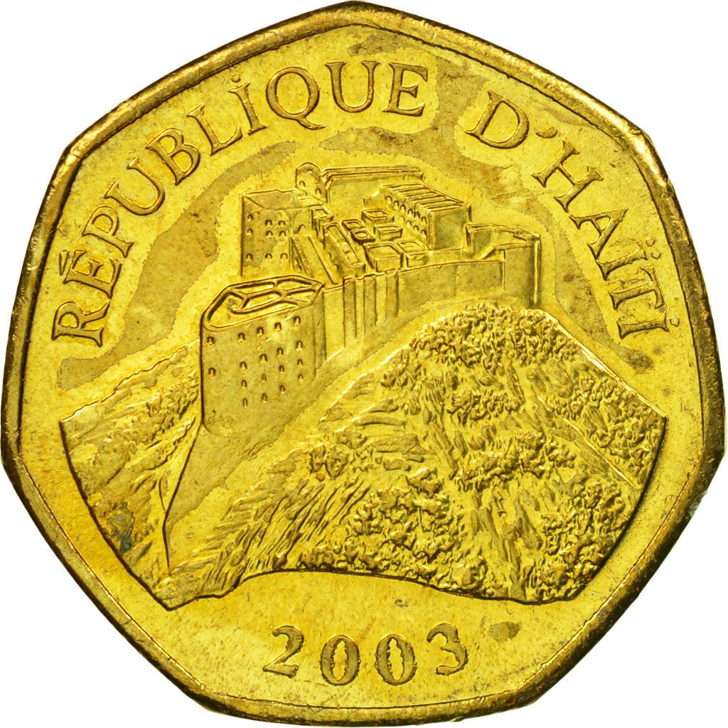 Haiti | 1 Gourde Coin | Citadelle Laferriere | Cannon | Km:155 | 1995 - 2018