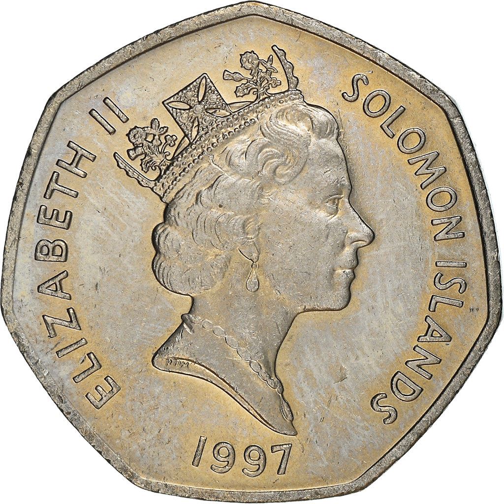 Îles Salomon | Pièce de 1 Dollar | Elizabeth II | Esprit de la Mer | Km : 72 | 1996 - 2005