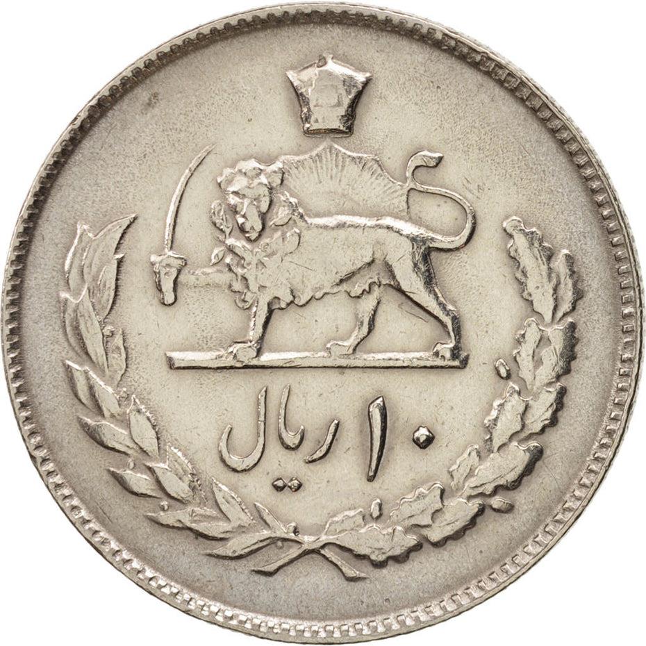 Pays d'Asie occidentale | Pièce 10 | Lion | Couronne | KM1179 | 1973 - 1978
