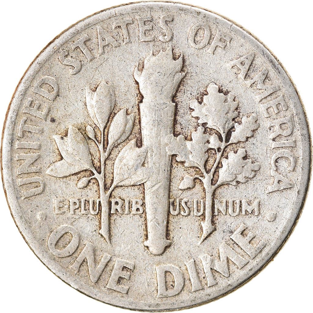 Vereinigte Staaten | 1 Dime Münze | Franklin D. Roosevelt | KM:195 | 1946 - 1964