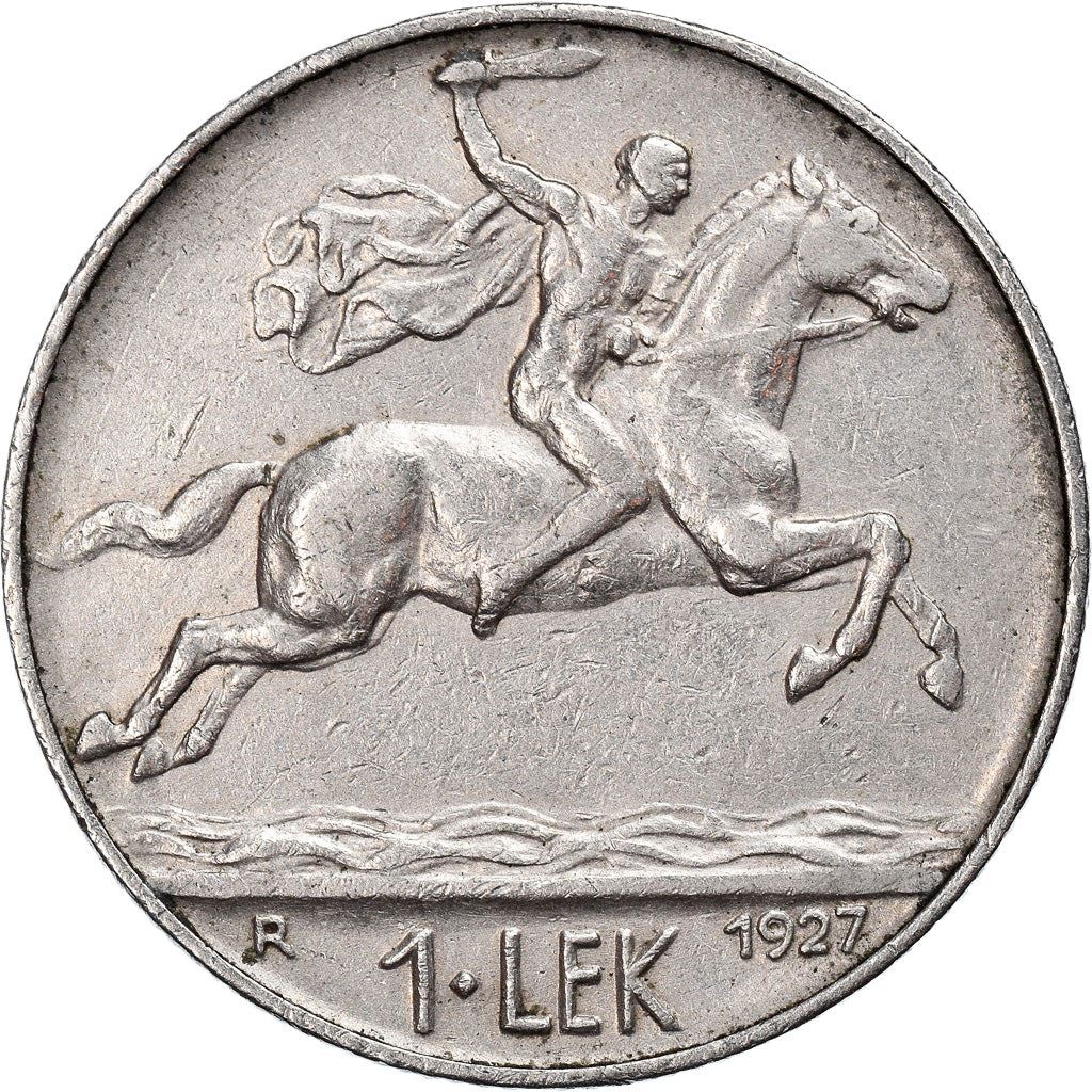 Albania | 1 Lek Coin | Alexander the Great | KM:5 | 1926 - 1931