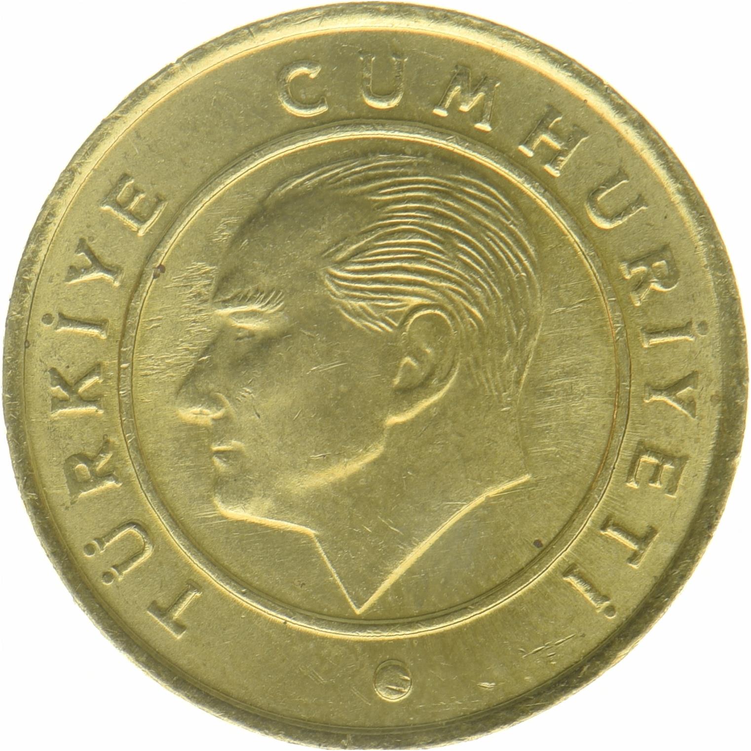Turquía | Moneda de 10 Kurus | Mustafa Kemal Atatürk | Media luna | Estrella | Rumi | 2023 - 2026