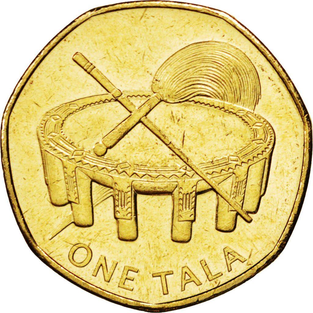 Samoa | 1 Tala Coin | Tui Atua Tupua Tamasese Efi | Kava Bowl | KM:171 | 2011 - 2015