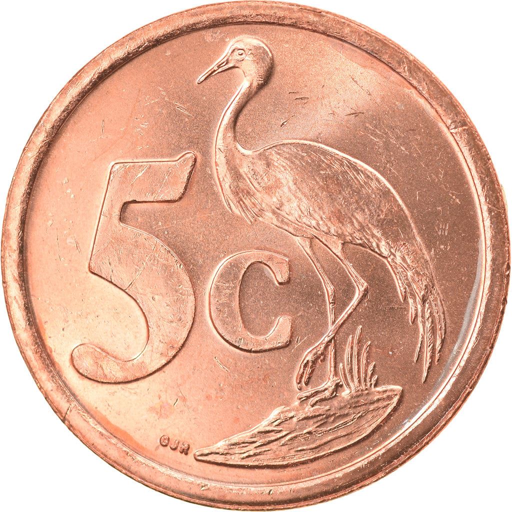 South Africa 5 Cents English Legend - South Africa Coin KM325 2004