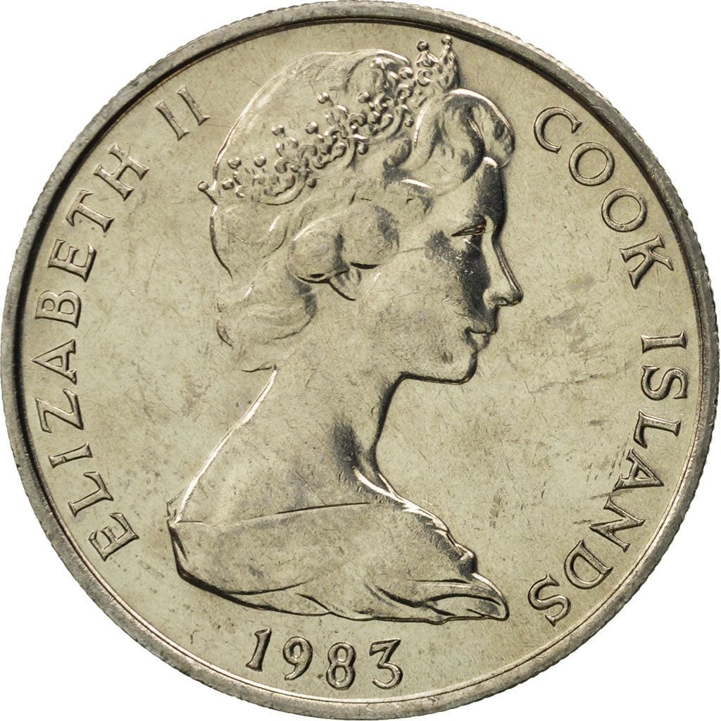 Cook Islands | 10 Cents Coin | Elizabeth II | Orange Fruit | KM:4 | 1972 - 1983