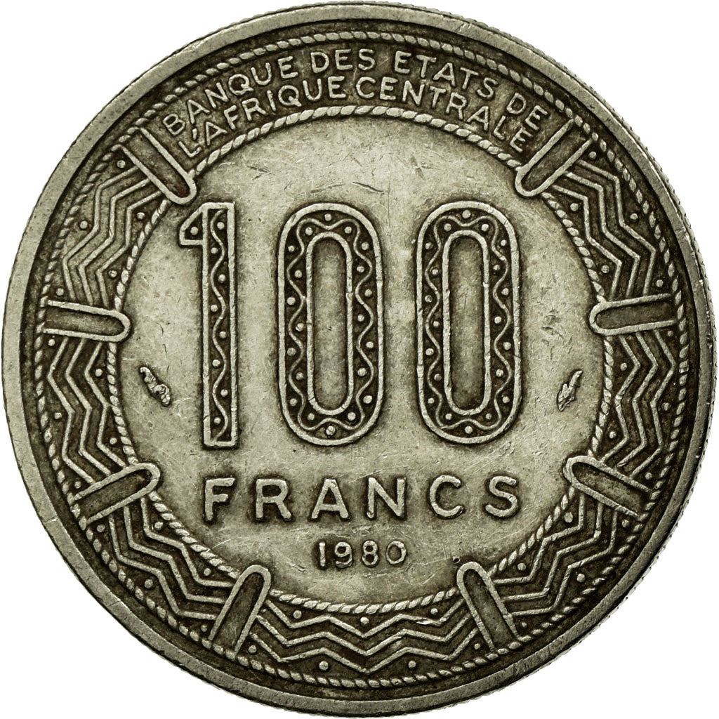 Chad | 100 Francs Coin | Giant Eland | Km:3 | 1975 - 1991