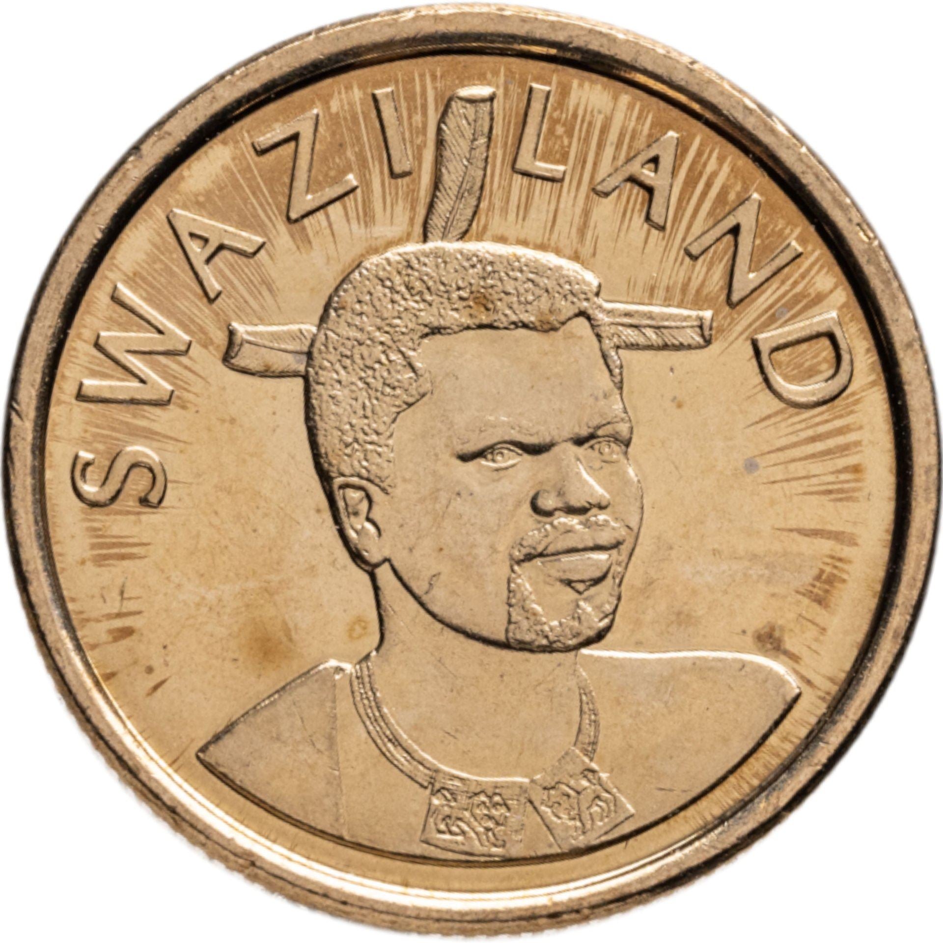 Kingdom of Swaziland | 1 Lilangeni Coin | Mswati III | KM:60 | 2009 - 2011