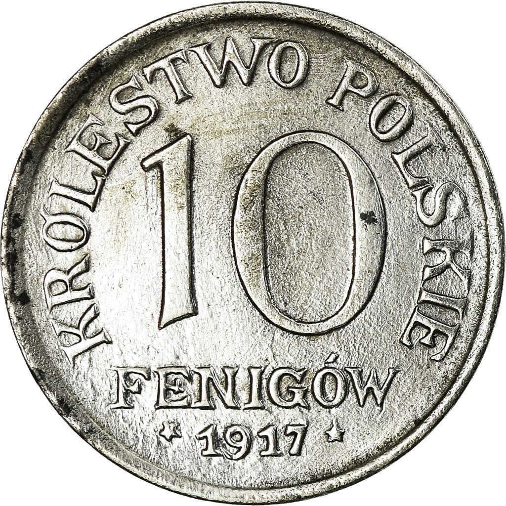 Poland | 10 Fenigow | Eagle | KM6 | 1917 - 1918