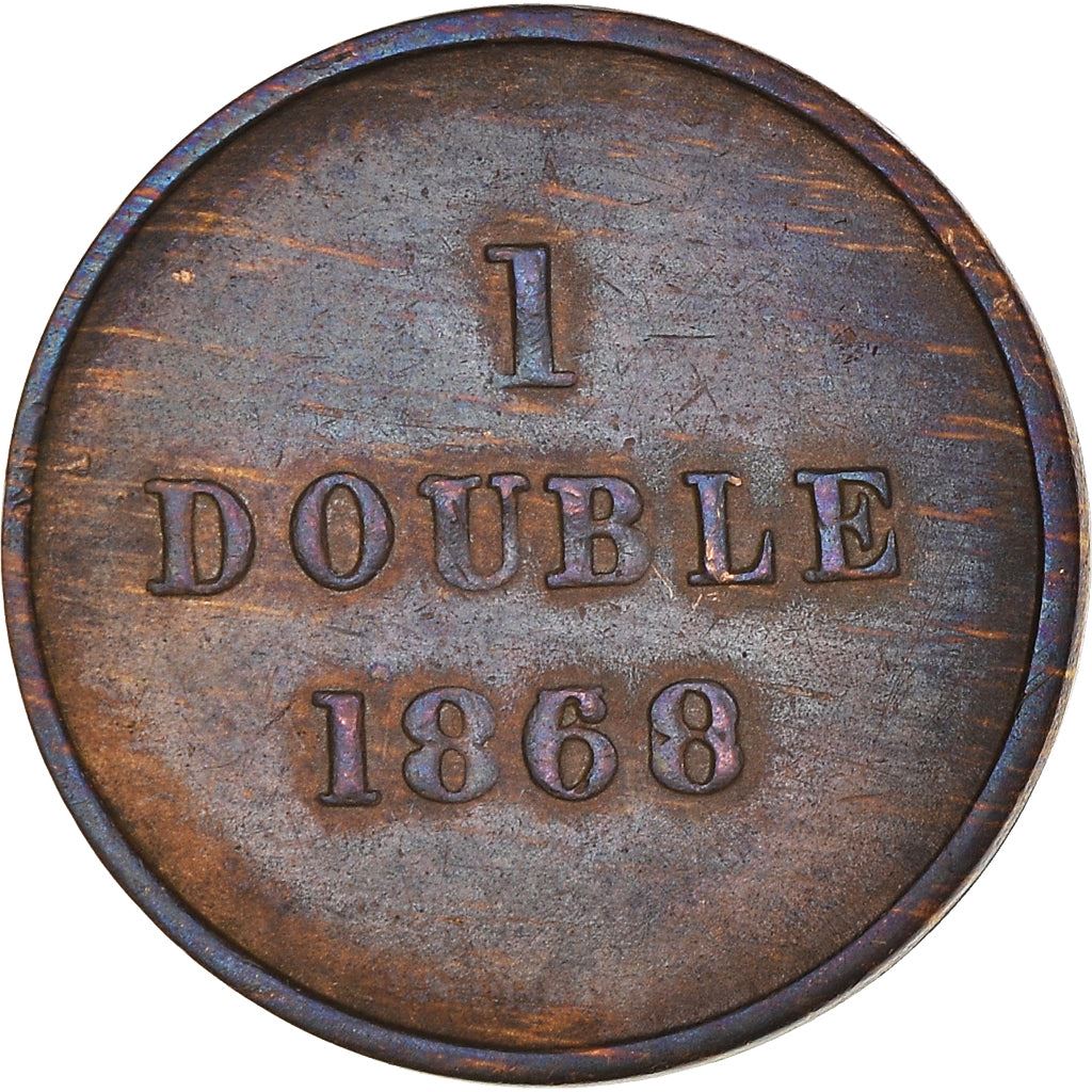 Guernsey 1 Double Coin | KM10 | 1868 - 1911
