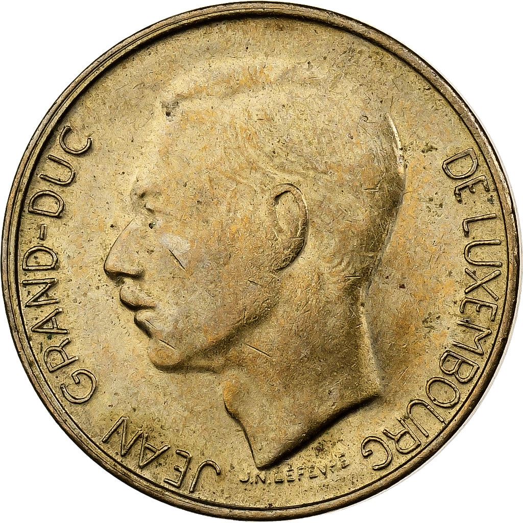 Luxembourg | 5 Francs | Monarch | Aluminium-nickel bronze | KM:60 | 1986-1988