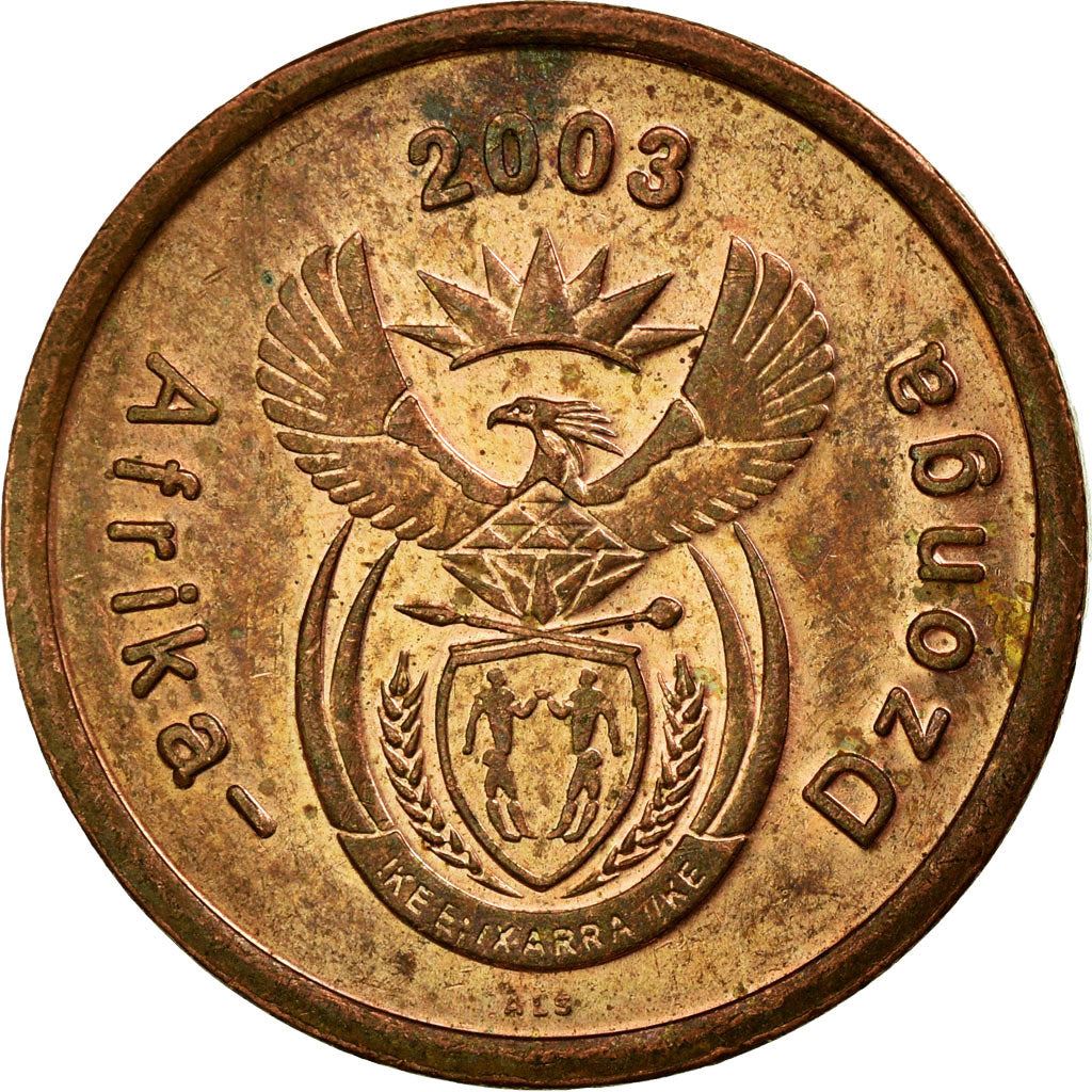 South Africa 5 Cents Tsonga Legend - Afrika-Dzonga Coin KM324 2003