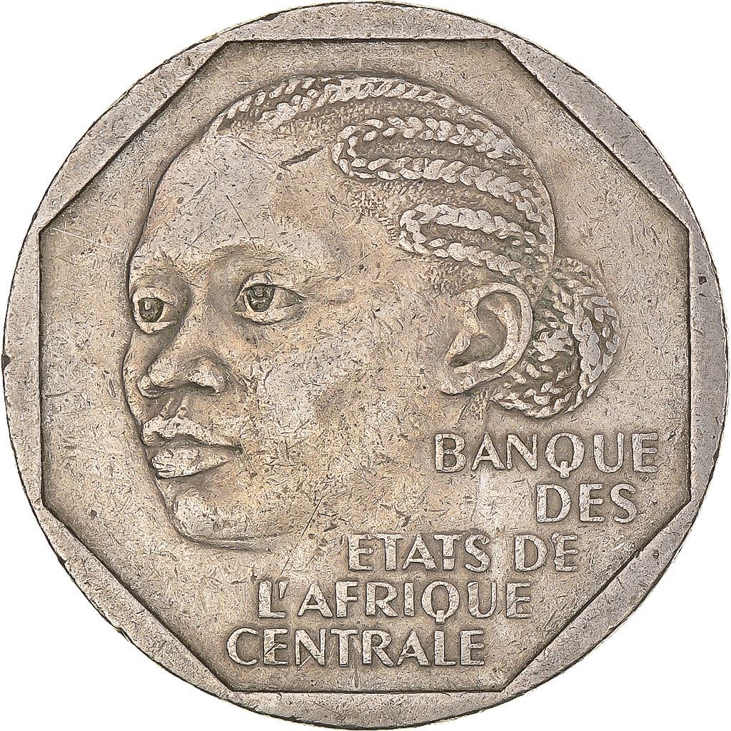 Gabon | 500 Francs Coin | Copper-Nickel | Fruit | Km:14 | 1985