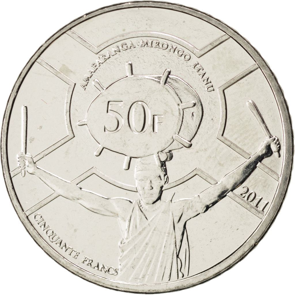Burundi | 50 Francs Coin | Drum | Km:22 | 2011 - 2022