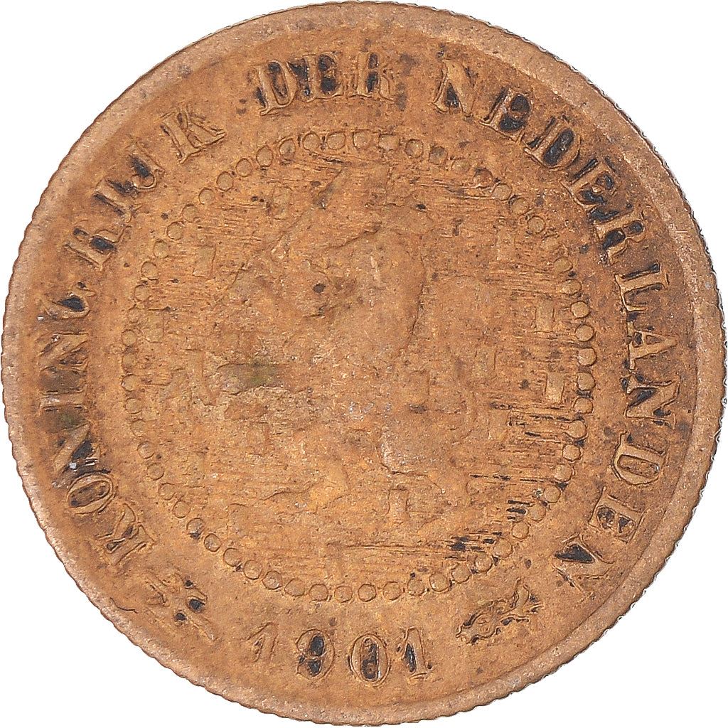 Netherlands | 1/2 Cent Coin | Lion | Km:109 | 1878 - 1901